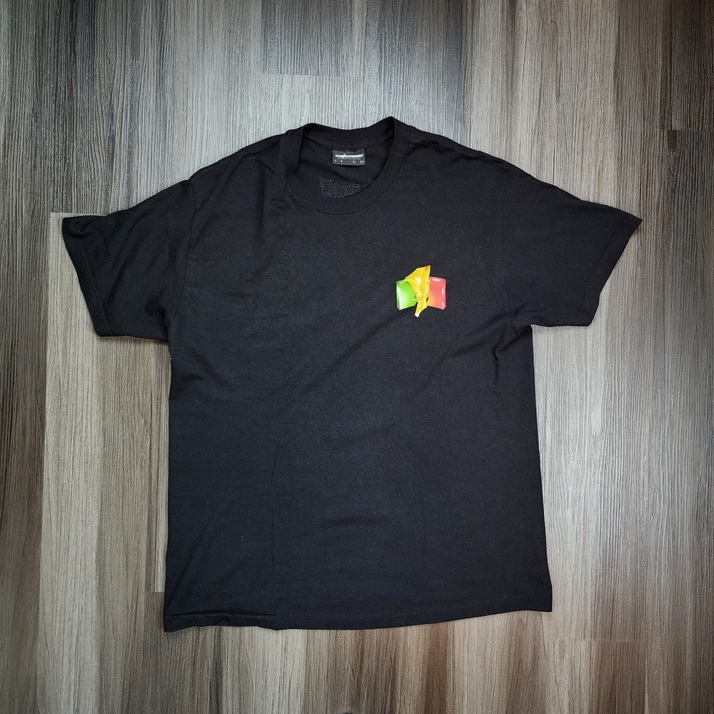 The Hundreds Power Wildfire T-Shirt Black Mens Size Large